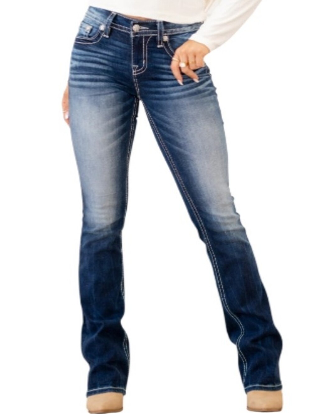 Daytrip Virgo Bootcut  Mid-Rise Bootcut Jeans